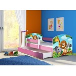 Otroška postelja 4kids Yummy ZOO 2